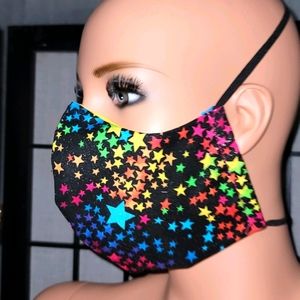 Women's mask- Magical Stars- multicolor